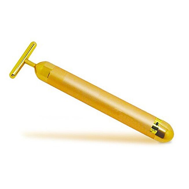 24K Reverberating Facial Beauty Booster Massager Beauty Tools, GOLD, hi-res image number null