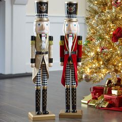 36"H Wooden Nutcracker