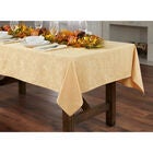 Damask 60" x 120" Tablecloth, GOLD, hi-res image number null