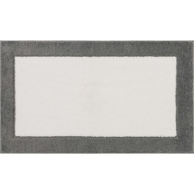Counterpoint Bath Rug, PEWTER WHITE, hi-res image number 0