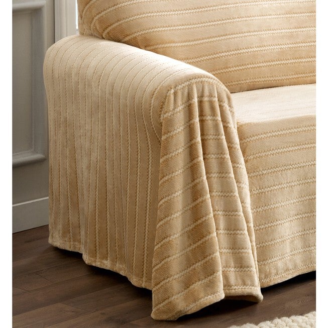 Nolan Plush Cozy Loveseat Throw Furniture Cover, , alternate image number null