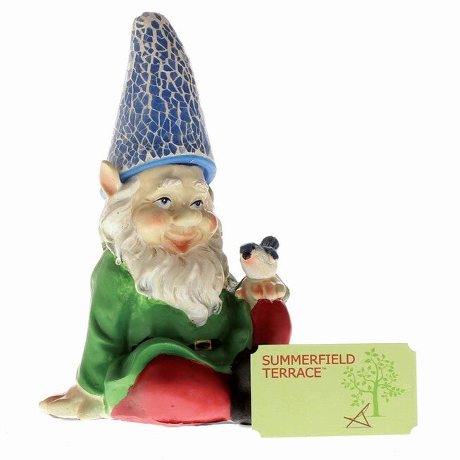 Cheery Gnome Solar Statue, , alternate image number null