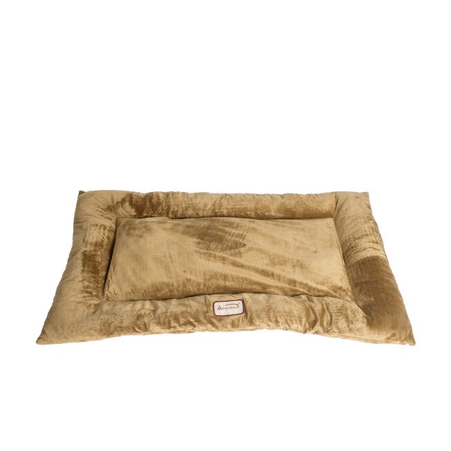 Pet Bed Mat, Dog Crate Soft Pad With Poly Fill Cushion, Medium Sage Green, , alternate image number 7