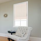 Cordless Velveteen Flat Roman Shade, , on-hover image number null