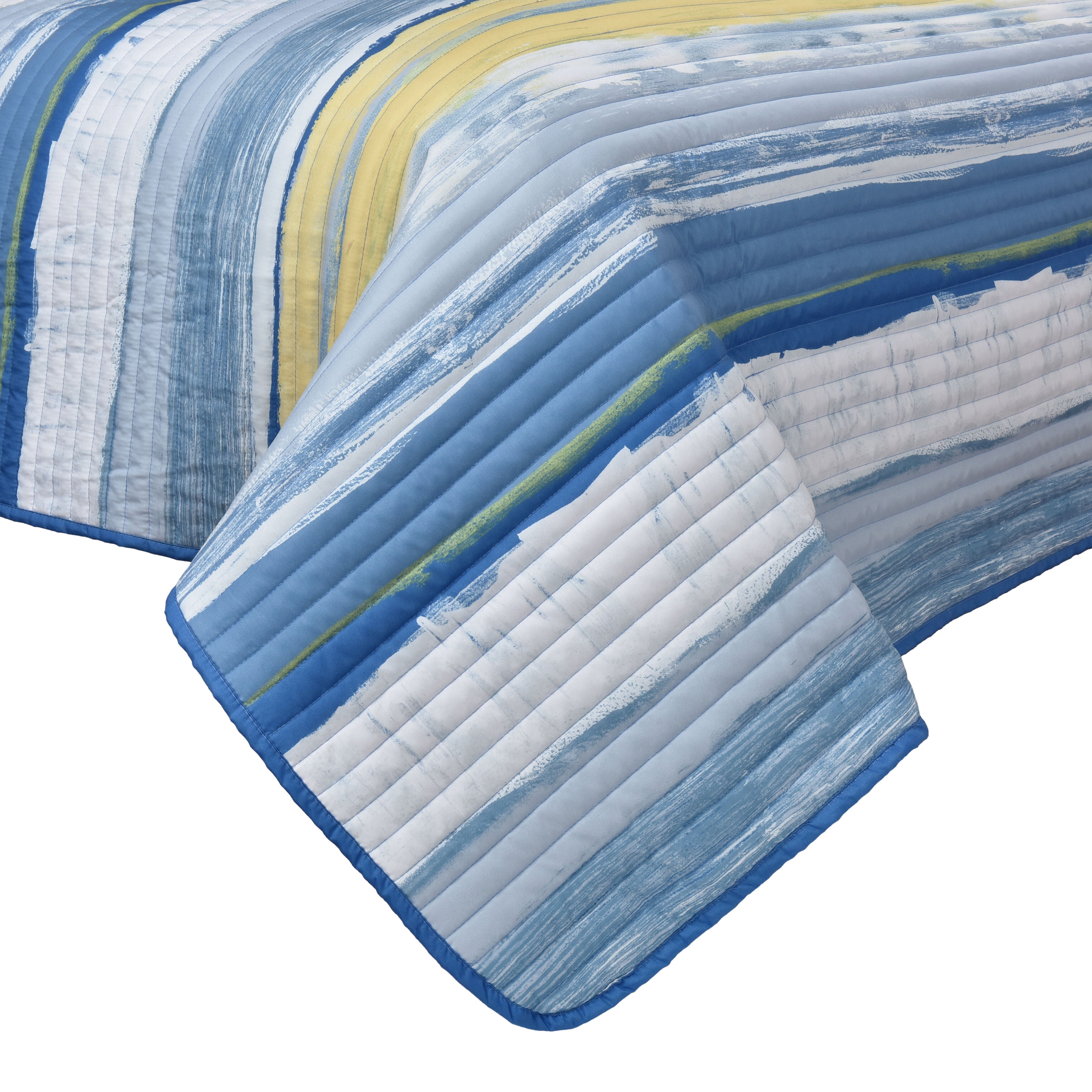 SEASHORE TWIN/TWIN XL 2PC. QUILT SET, BLUE, alternate image number 3