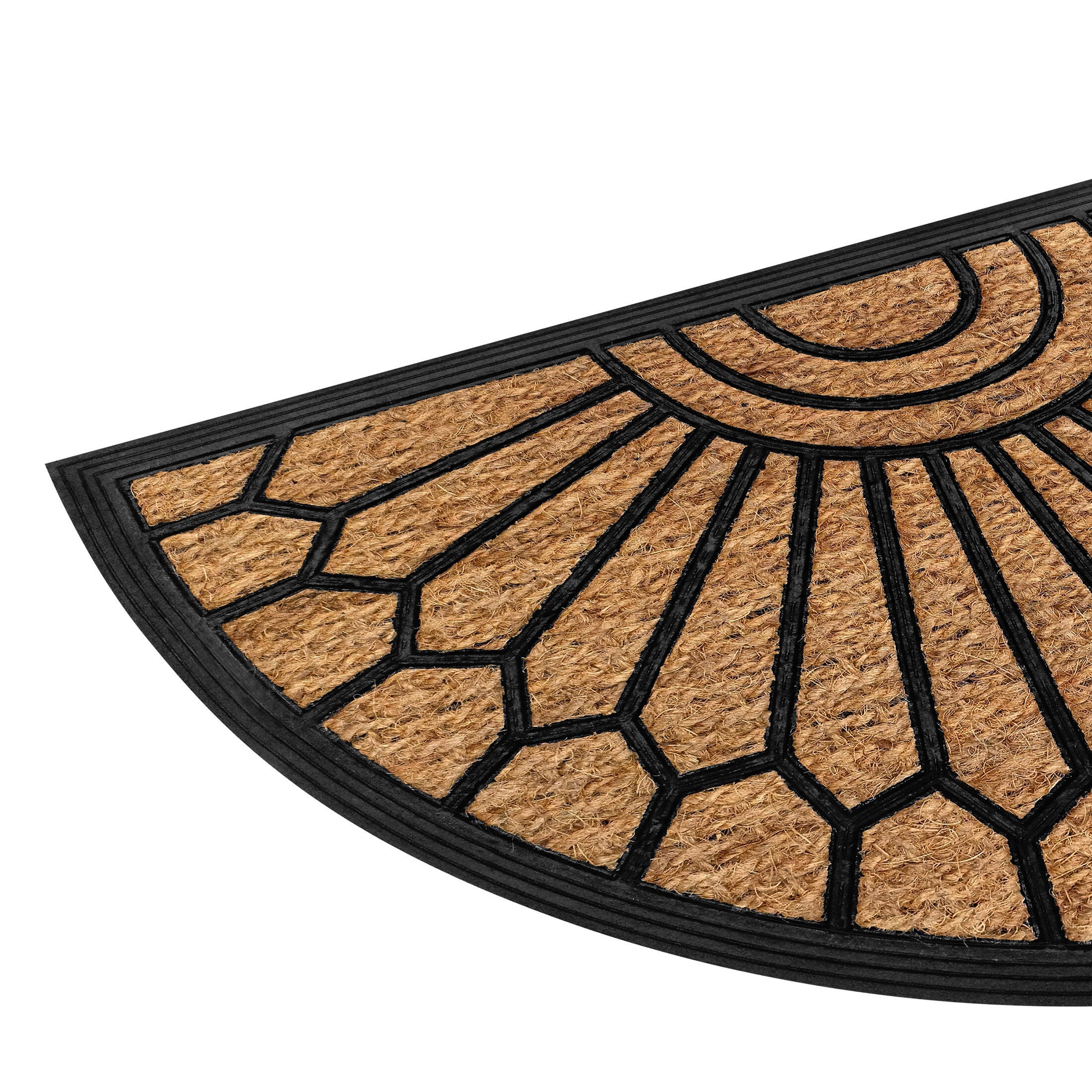 Coco Entrance Mat 18x30, SUNRISE BROWN, alternate image number 3