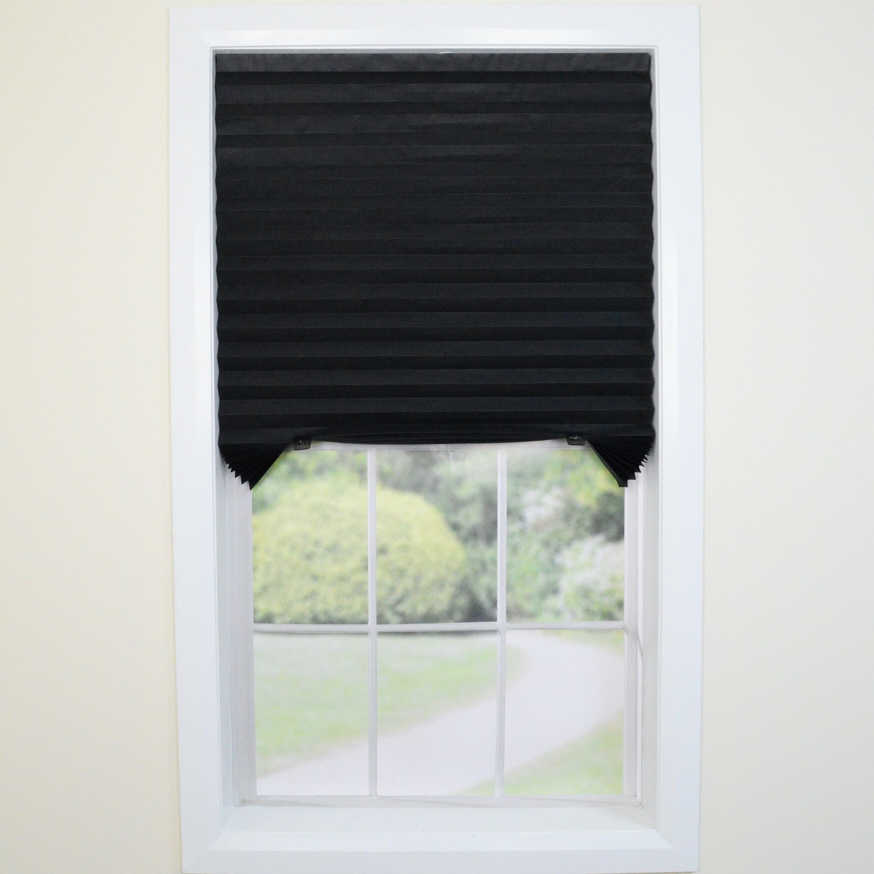 Cordless Window Tempshade 4 Pack Window, BLACK, hi-res image number 0