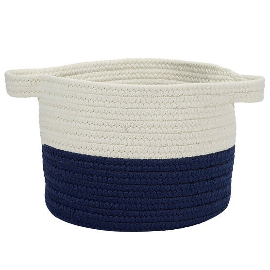 Raindrop Navy Basket, NAVY, hi-res image number null