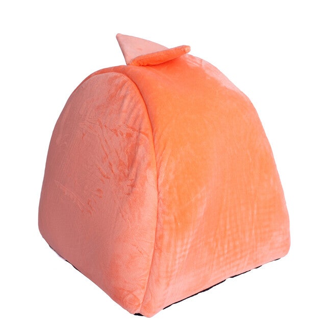 Cat Pet Small Dog Cave Shape Bed, Orange, , alternate image number null