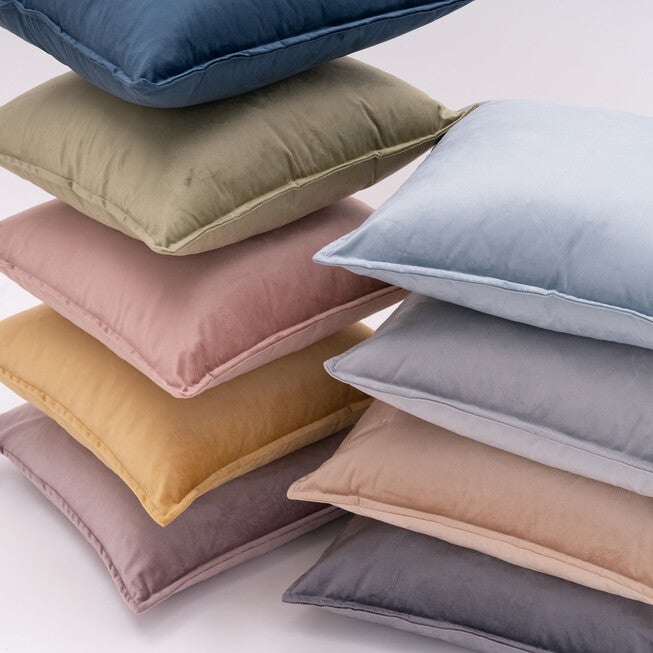 Haven Dutch Solid Velvet Lumbar Pillow, , alternate image number null