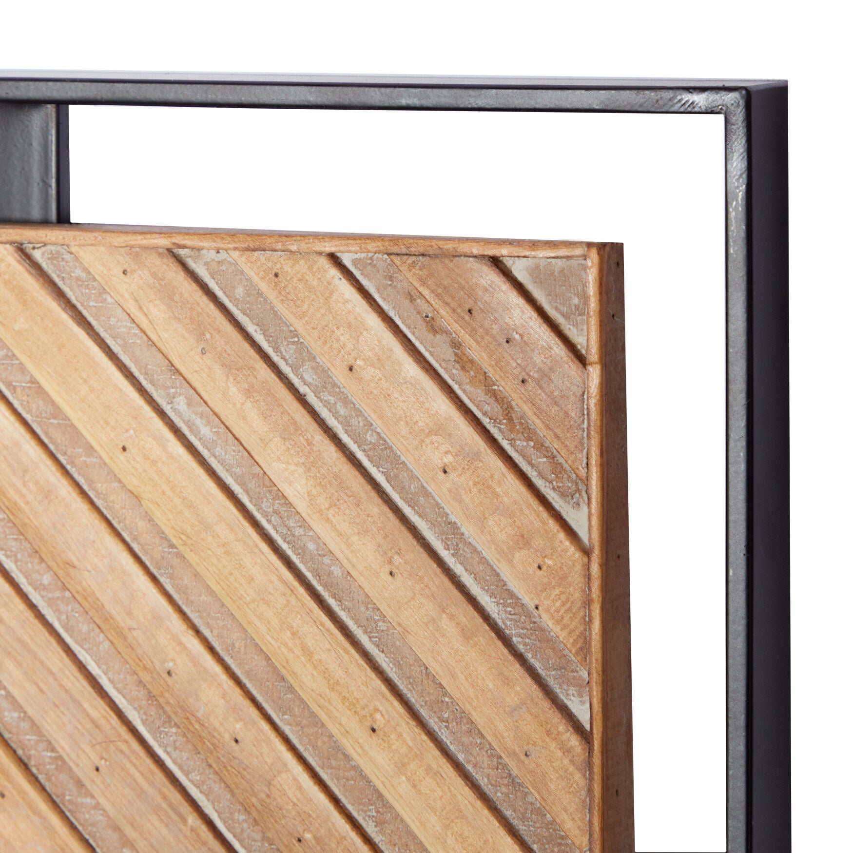 Set Of 2 Brown Metal Farmhouse Wall D&eacute;cor, , alternate image number 4