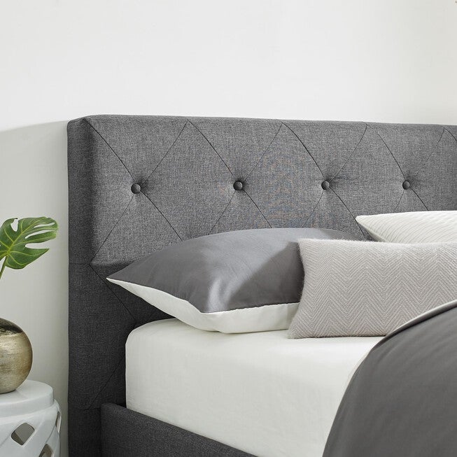 Monticello Platform Bed, Queen, Gray, , alternate image number 8