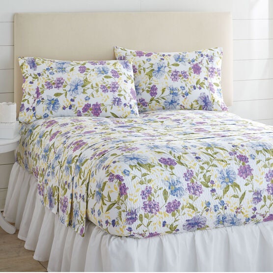 300-TC Cotton Printed Bed Tite™ Sheet Set, , alternate image number null