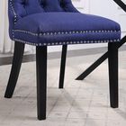 Princess Blue Velvet Accent Dining Chair, Set of 2, , alternate image number null