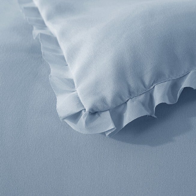 Ruffled Edge Down Alternative Blanket, , alternate image number 11