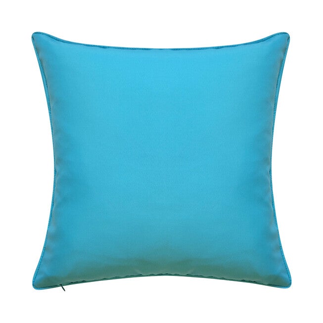 Edie @ Home Indoor/Outdoor Embroidered Starfish Decorative Throw Pillow 18X18, Blue, , on-hover image number null