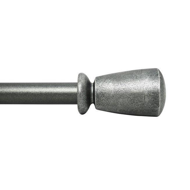 Heritage Dover Window Curtain Rod Set Window, ANTIQUE SILVER, hi-res image number null