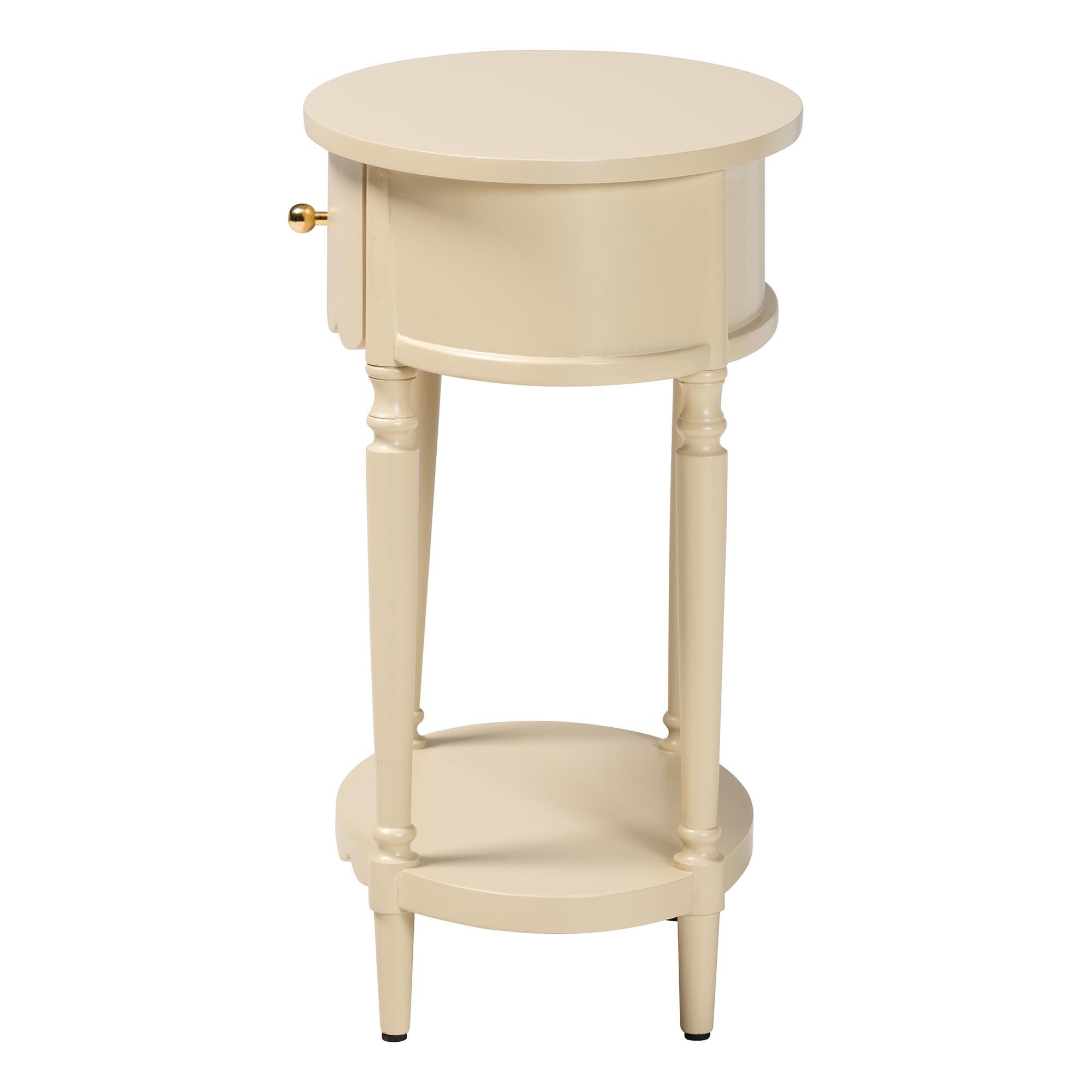 Liba End Table, BEIGE, alternate image number 4