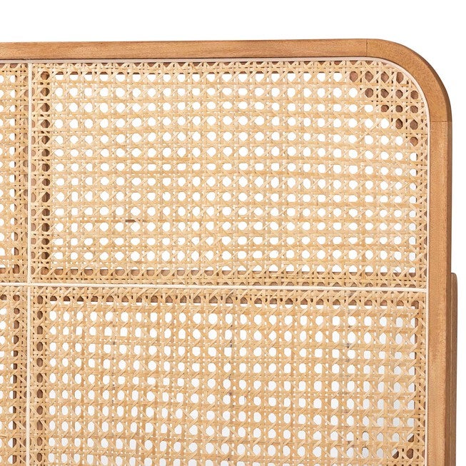 Lainer Modern Bohemian Bamboo Queen Size Headboard, , alternate image number null