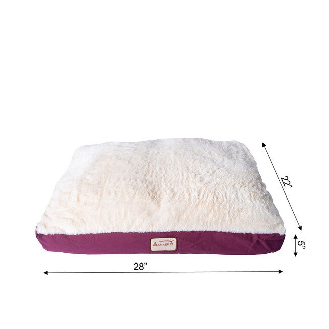 Medium Pet Bed, Dog Crate Mat With Poly Fill Cushion & Removable Cover, , alternate image number 3