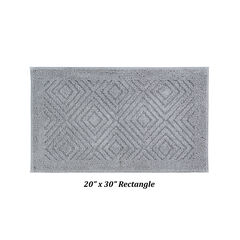 Trier Collection 25% Cotton & 75% Polyester 20" X 30" Rectangle Bath Rug