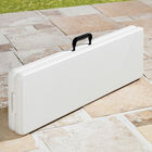 Fold-In-Half Resin Table, 6' Long, 29¼"Hx30"Wx72"L, , alternate image number null