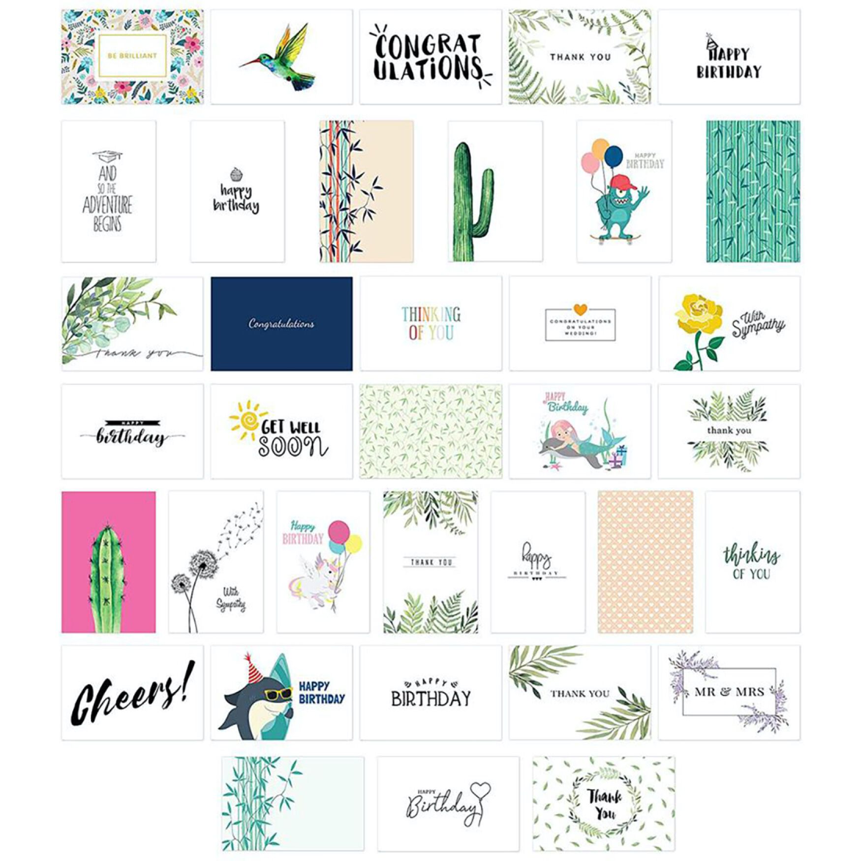 All Occasion Greeting Cards 36 Cards, , alternate image number 2