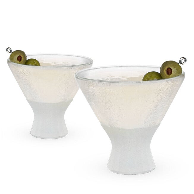 Glass Freeze Martini Glass (Set Of Two) By, CLEAR, hi-res image number 0