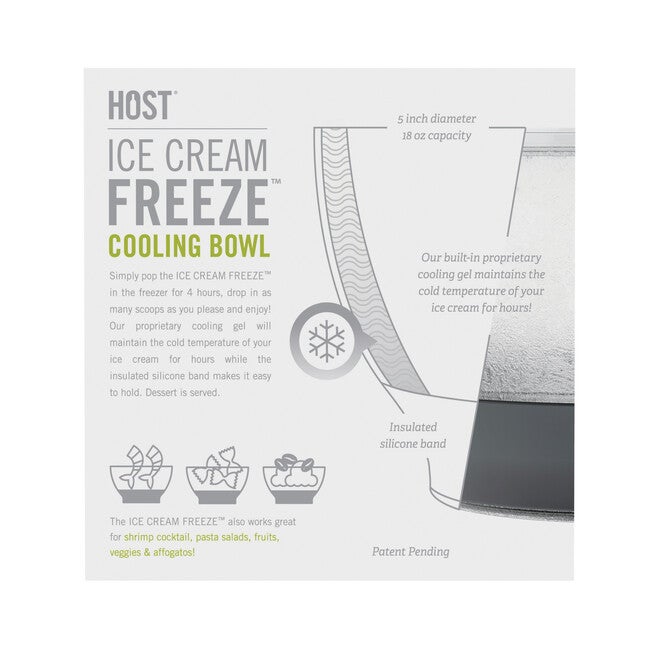 Ice Cream Freeze Cooling Bowl By, , alternate image number null