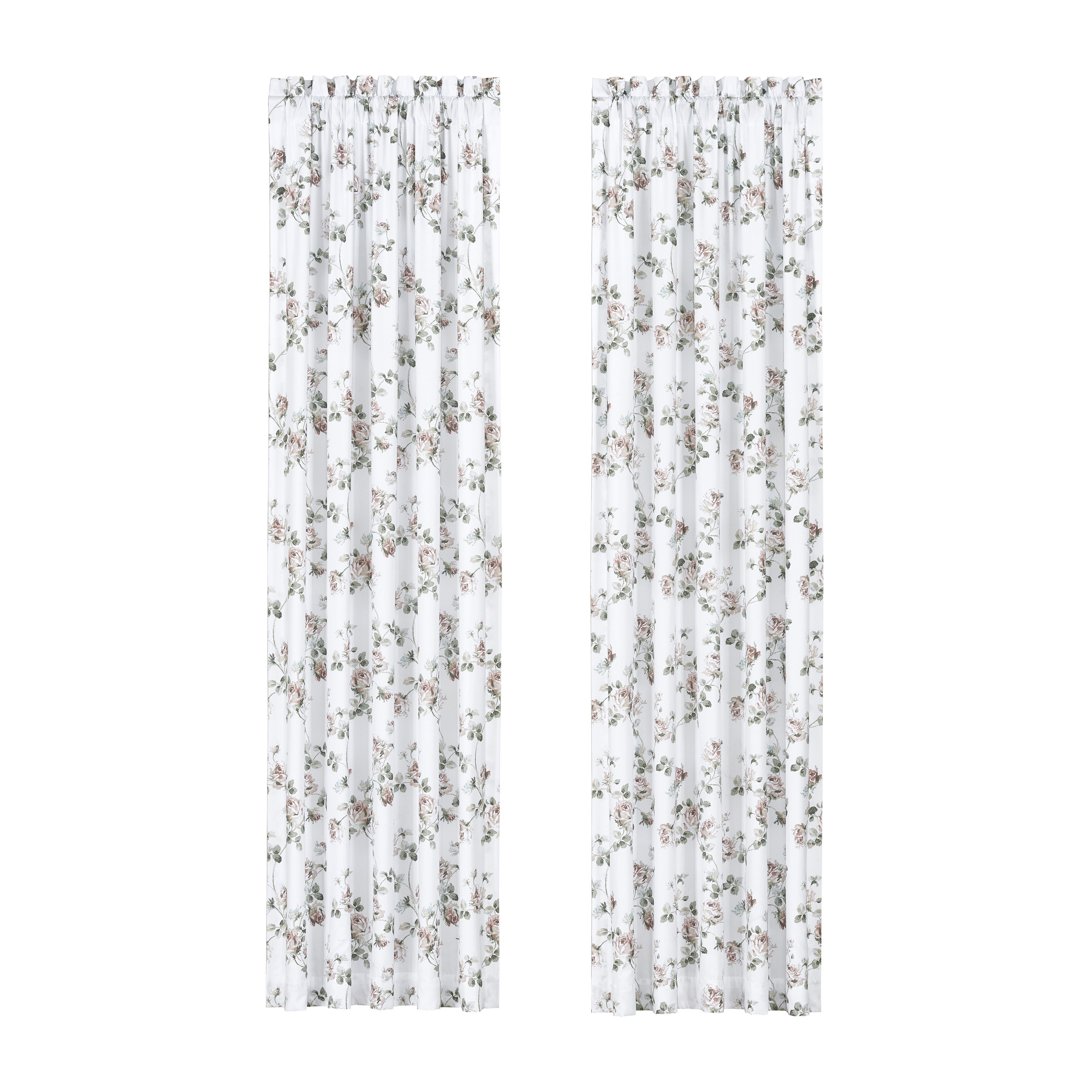 Rialto Sage 84 Inch Window Panel Pair, SAGE, alternate image number 1