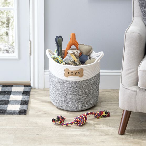 Naples Toy Pet Dog Cat Basket, , on-hover image number null