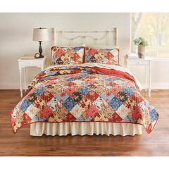3-Pc. BH Studio Printed Patchwork Quilt Set