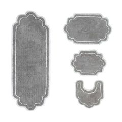 Allure 4 Piece Set Bath Rug Collection