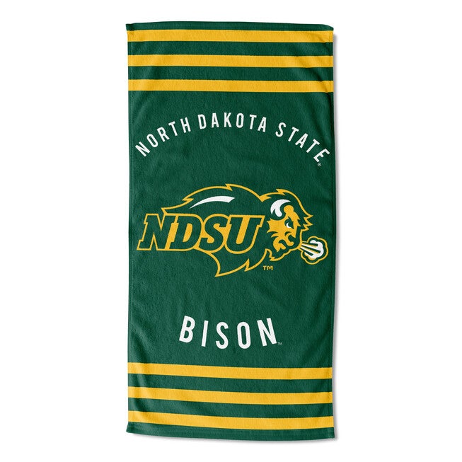 North Dakota State Stripes Beach Towel, MULTI, hi-res image number null