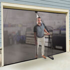 Double Garage Door Screen, BLACK, hi-res image number null