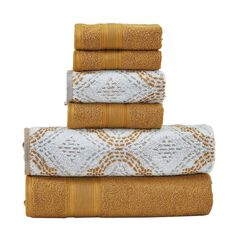 BH Studio Scroll Towel 6-Piece Set