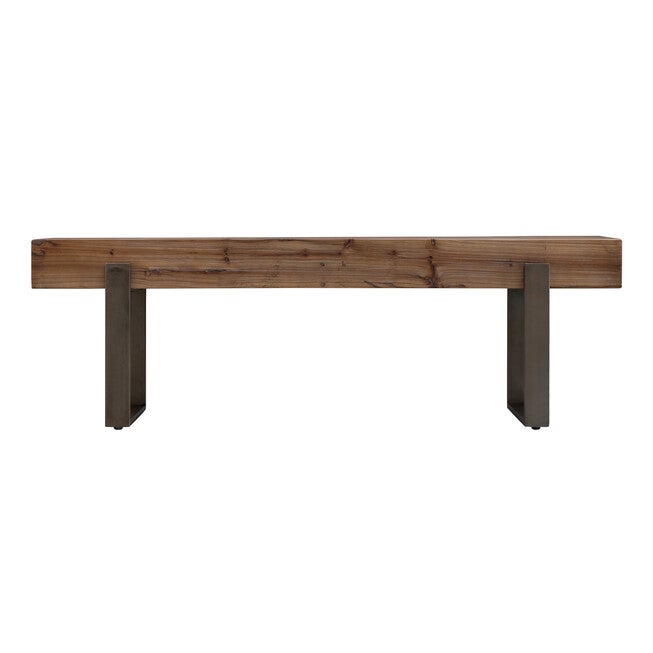 Dunlin Rustic Industrial Bench, , alternate image number null