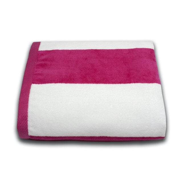 Tropical Cabana 2 Pc Bathsheet 2 Pc Bath Sheet, FUCHSIA, hi-res image number 0