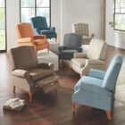 350 lbs. Weight Capacity Faux Suede Recliner, , alternate image number null