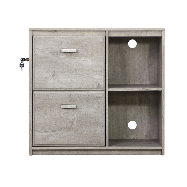 Saint Birch Elma File Cabinet In Washed Gray File Cabinet, , alternate image number 2