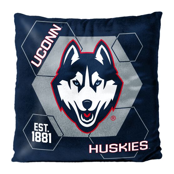 UConn Connector Velvet Reverse Pillow, MULTI, hi-res image number null