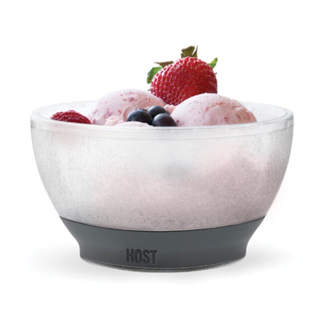 Ice Cream Freeze Cooling Bowl By, GREY, hi-res image number null