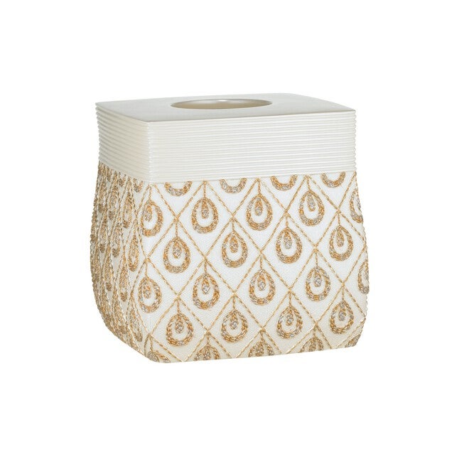 Seraphina Tissue Box, BEIGE GOLD, hi-res image number null