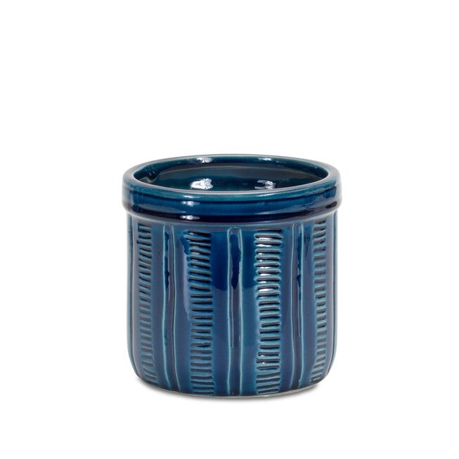 Container (Set of 3) 5 inchesH, 6 inchesH, 7.5 inchesH Terra Cotta, GREEN, alternate image number null