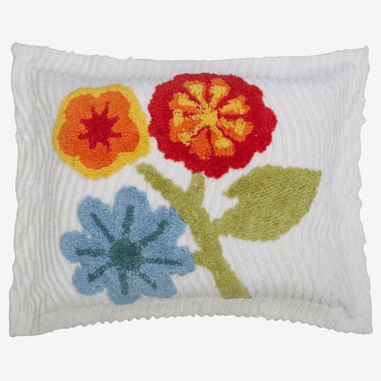 Bloom Chenille Shams, 