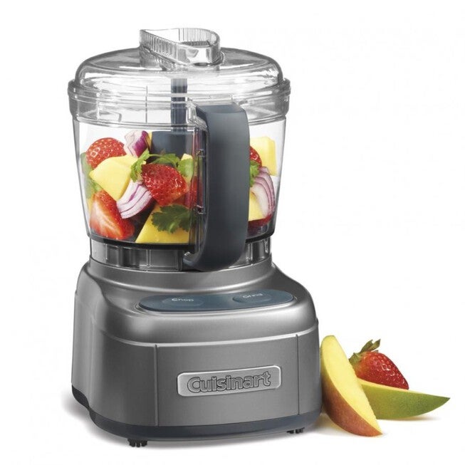 Elemental Collection 4-cup Chopper/Grinder (Gun Metal), WHITE, hi-res image number 0