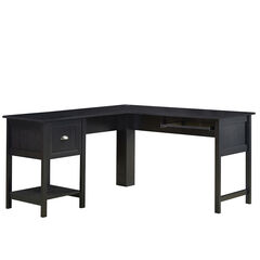 Saint Birch Ansel 56 Inches L-Desk With Keyborad Pullout Tray Writing Desk