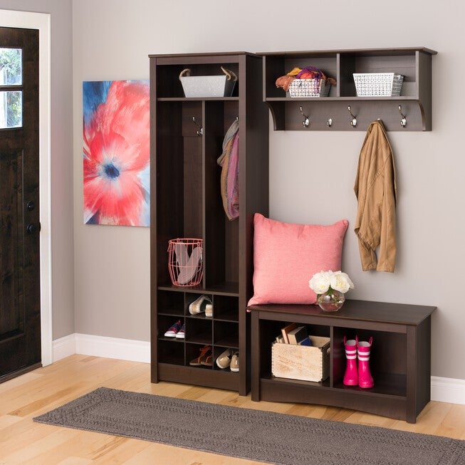 36 inches Wide Hanging Entryway Shelf, , on-hover image number 1