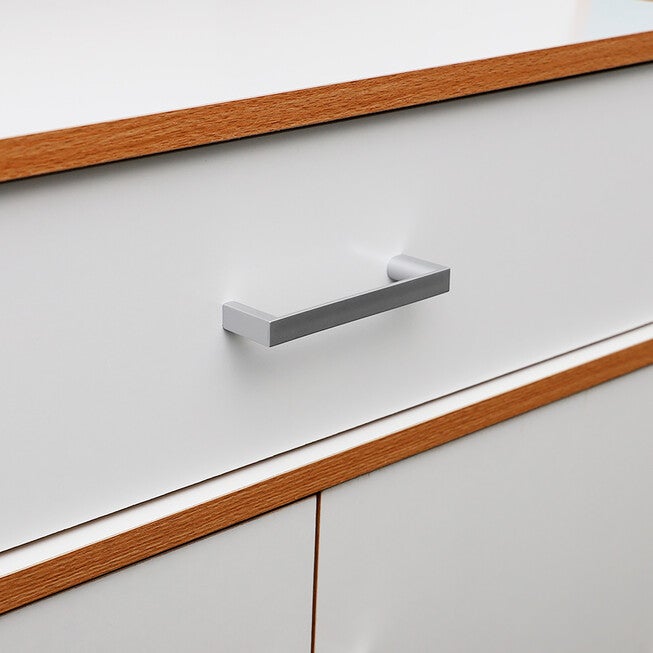 Home Basics Large Wood Microwave Cabinet, , alternate image number 4