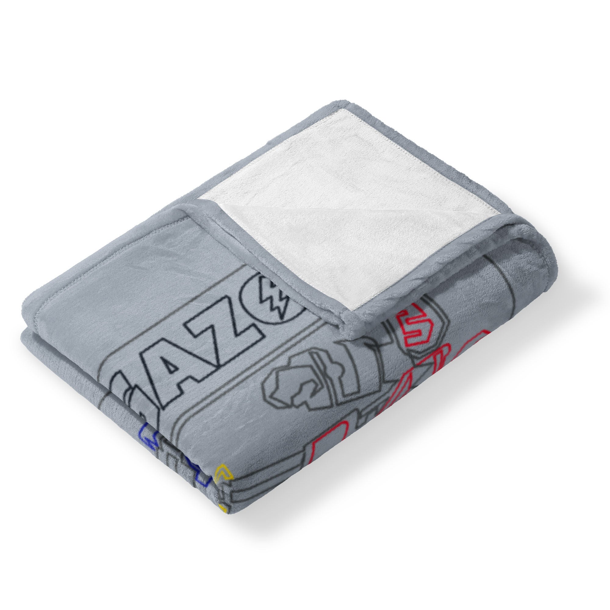 Hasbro Power Rangers Megazord Silk Touch Throw Blanket 40X50 Inches, GRAY, alternate image number 3